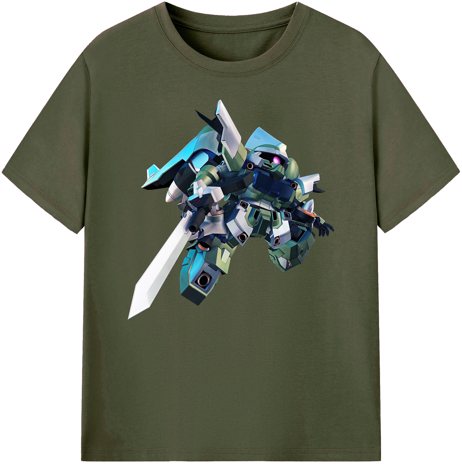 （画像用） 機動戦士ガンダム Mobile Suit Gundam 綿100％ メンズ半袖Tシャツ｜肌触りやわらか＆通気性